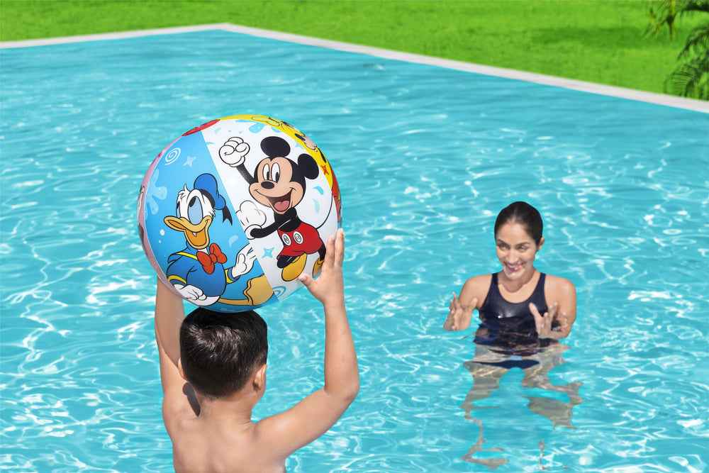 Ballon de plage gonflable Mickey Mouse 51 cm Bestway 91098