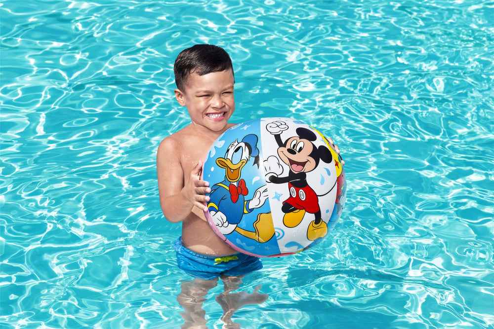 Ballon de plage gonflable Mickey Mouse 51 cm Bestway 91098