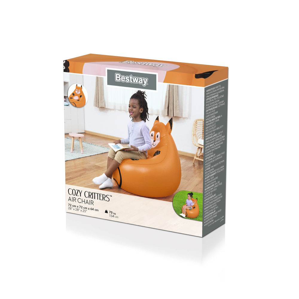 Fauteuil gonflable fox 72 x 72 x 64 cm bestway 75116
