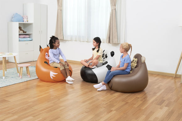 Fauteuil gonflable panda 72 x 72 x 64 cm bestway 75116