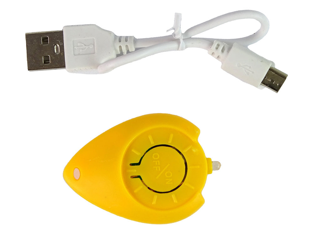 Balle volante rotative bleue Flynova à LED contrôlée à la main 10 cm