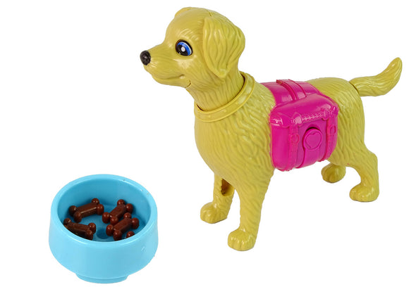 Pet and Food Doll Set
