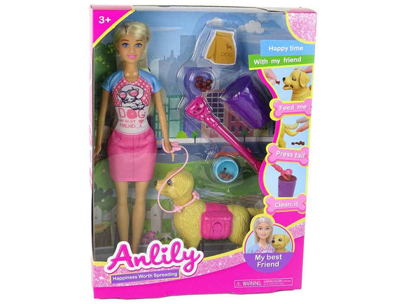 Pet and Food Doll Set