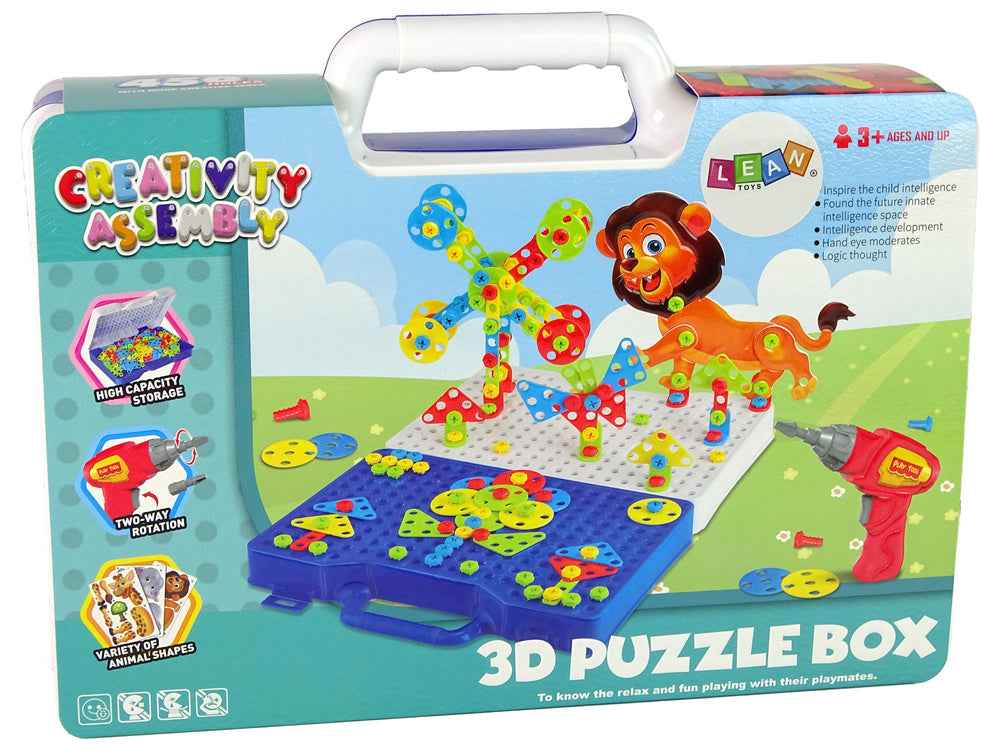 3D construction blocks DIY Dinosaurs
