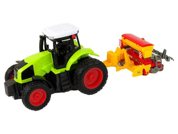 Agricultural Vehicle Tractor with Baler R/C 1:16 Green