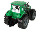 Tracteur vert avec remorque rouge fractal drive