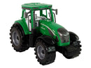 Green Agricultural Tractor, Seeder, Friction Drive