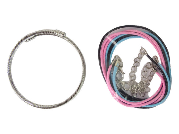 Kit de fabrication de bracelets diy 90 perles