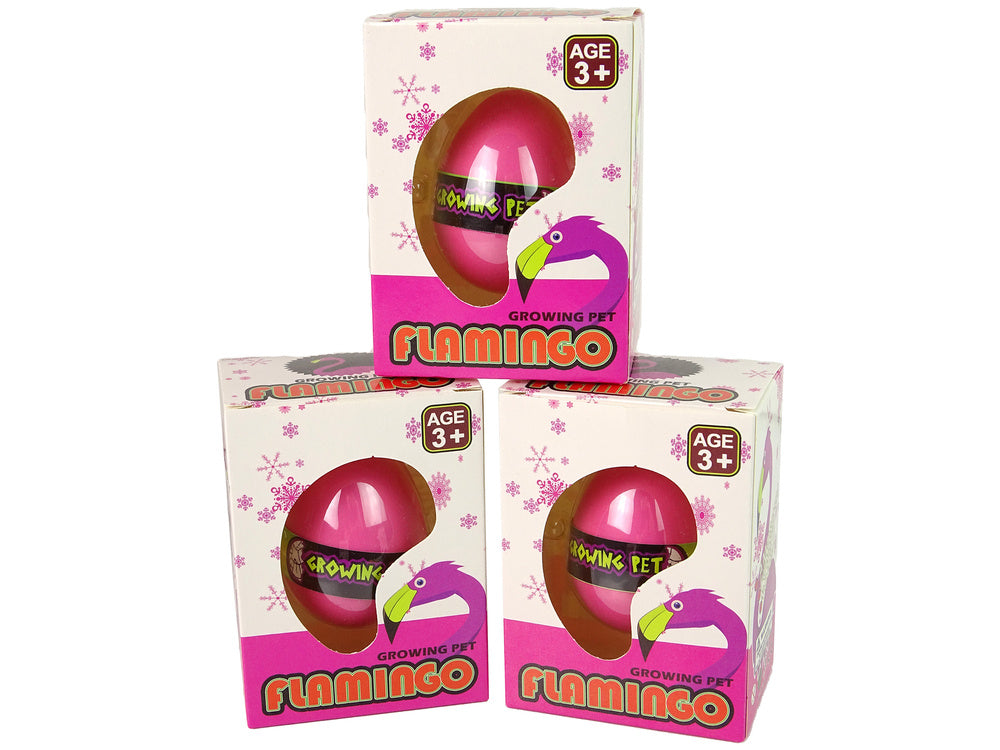 Œuf de flamant rose en croissance 6 cm
