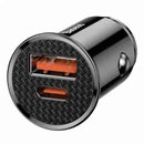Baseus Circular Car Charger PD / QC4.0 / 5A / 30W