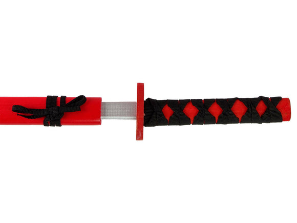 Wooden Sword Red Props for the Knight 73 cm