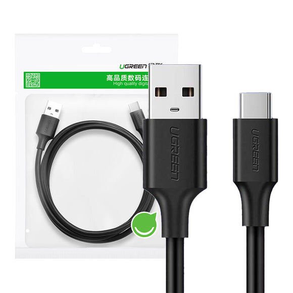 Ugreen USB-A / USB-C 3A 0.25m cable US287 (black)