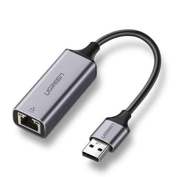 Adaptateur réseau Ugreen, « CM209 » externe, USB 3.0(T) vers port Gigabit RJ-45, noir « 50922 » (tampon vert 0,18 lei) - 6957303859221