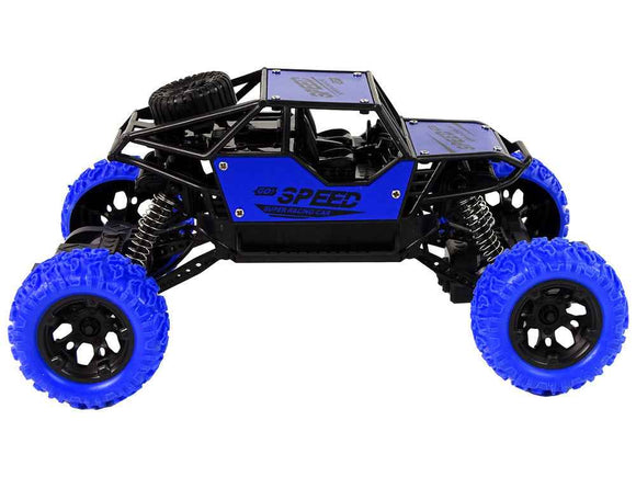 Remote Controlled Terrain Car R/C 1:18 Blue