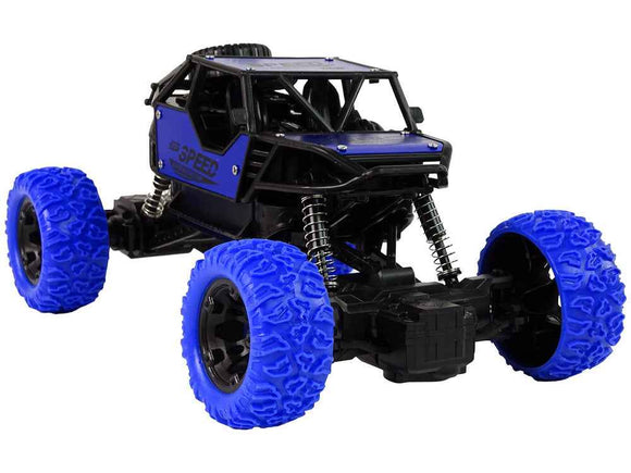 Remote Controlled Terrain Car R/C 1:18 Blue