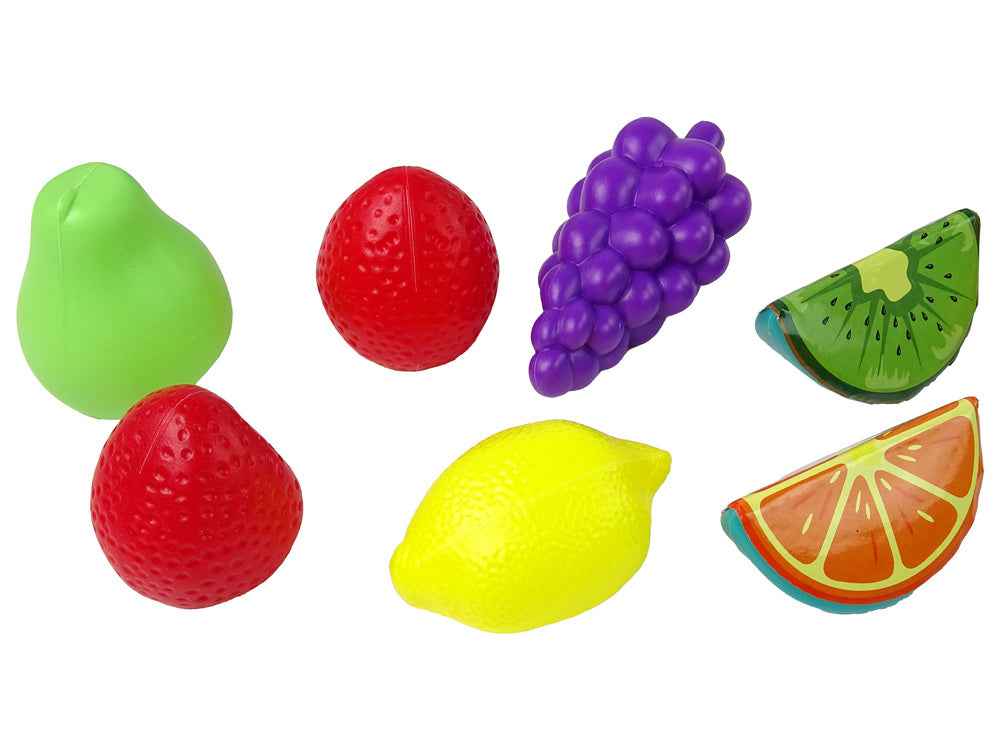 Ensemble de produits alimentaires 30 pièces. Frites de fruits.