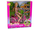 Doll on a Bicycle Pink