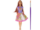 Doll Long Hair Painting Dress