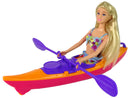 Set Doll Accessories Kayak Orange