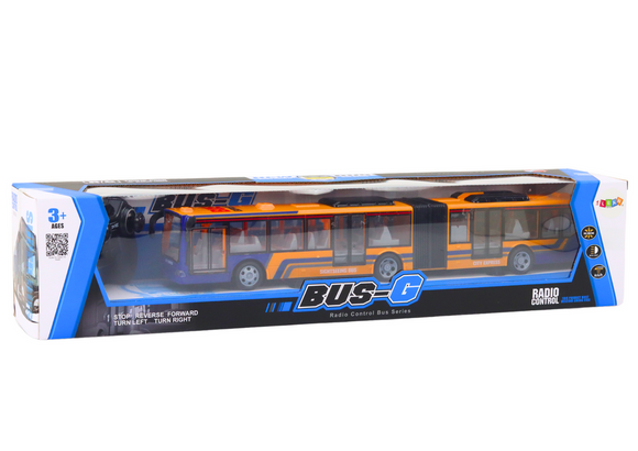 Remotely Controlled RC Orange City Bus