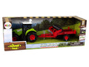 Tracteur cultivateur pour enfants, lumières et sons verts