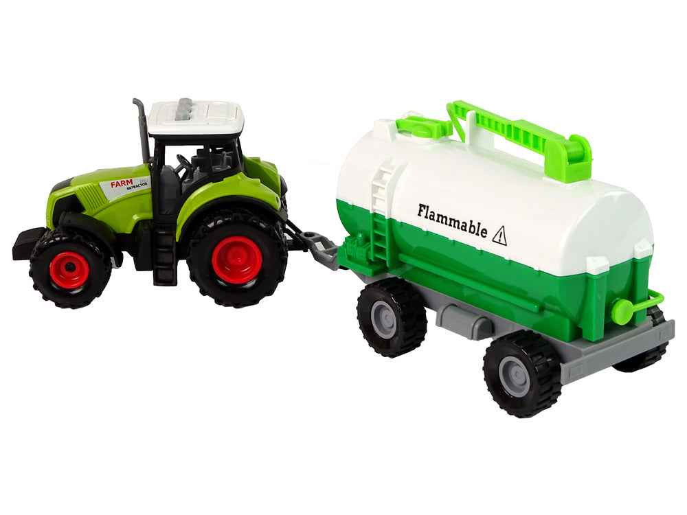 Tracteur pour enfants avec remorque, wagon-citerne et ferme
