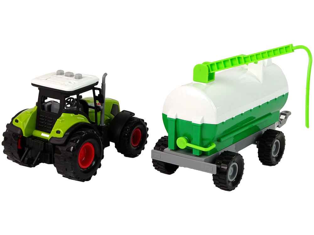 Tracteur pour enfants avec remorque, wagon-citerne et ferme