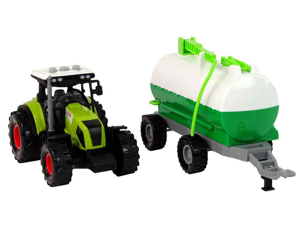 Tracteur pour enfants avec remorque, wagon-citerne et ferme