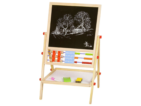 Wooden Board 2in1 Abacus Chalk Pen