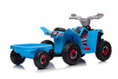 XMX630T Blue Battery Quad Bike With Trailer-5