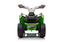 XMX630T Green Battery Quad Bike With Trailer-6