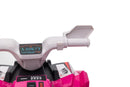 XMX630T Pink Battery Quad Bike With Trailer-13