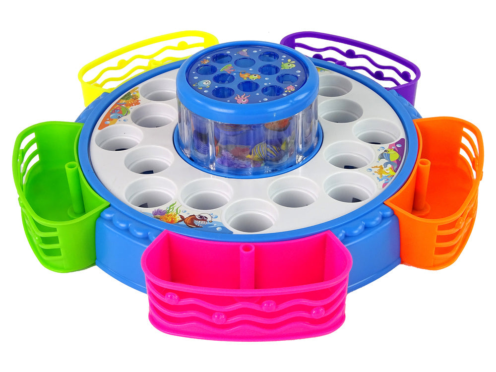 Jeu d'arcade de pêche coloré