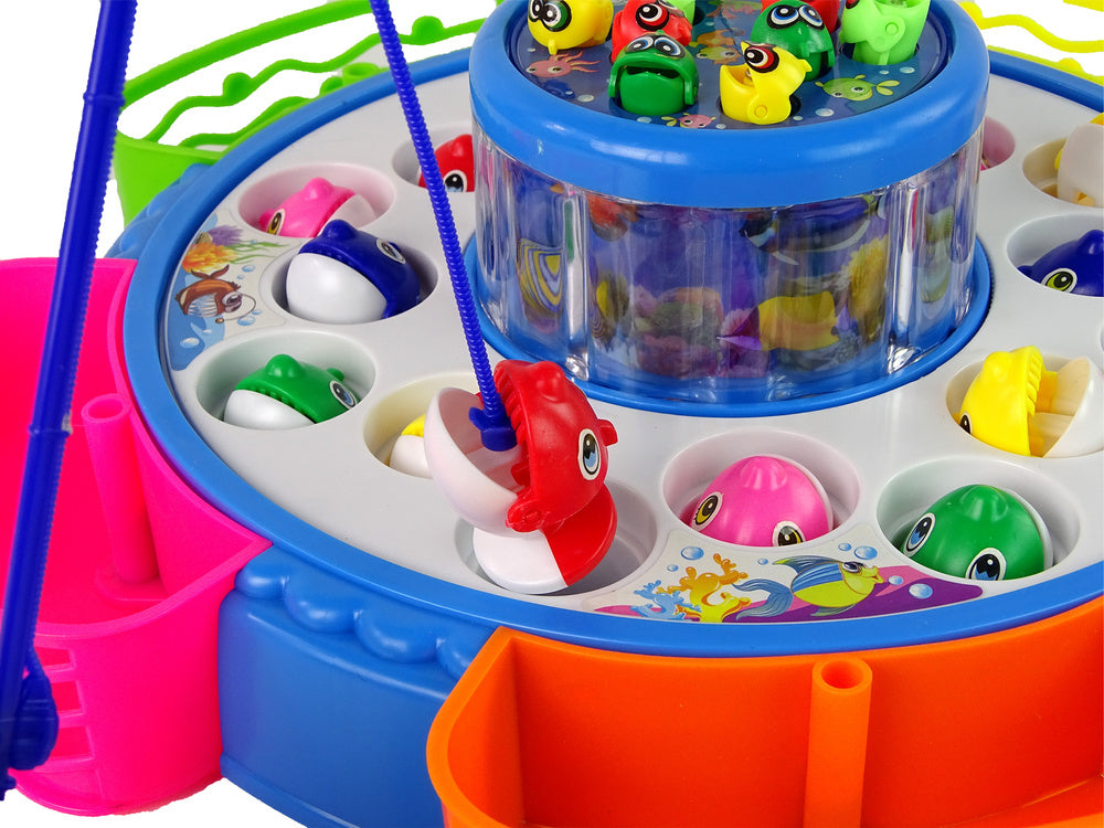 Jeu d'arcade de pêche coloré