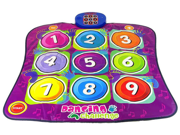 Tapis de jeu et de danse coloré