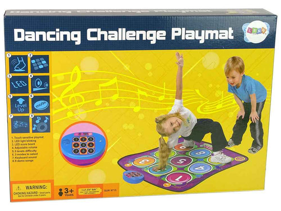 Tapis de jeu et de danse coloré