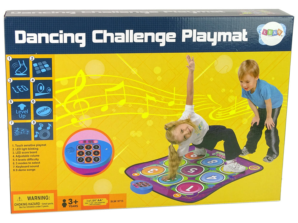 Tapis de jeu et de danse coloré