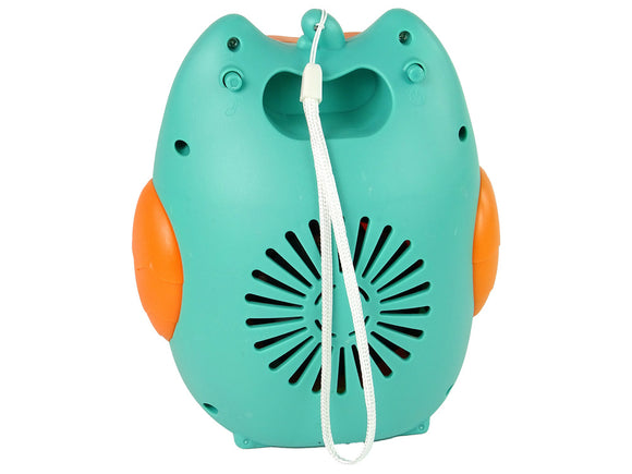 Machine à bulles de savon avec son de hibou à la menthe