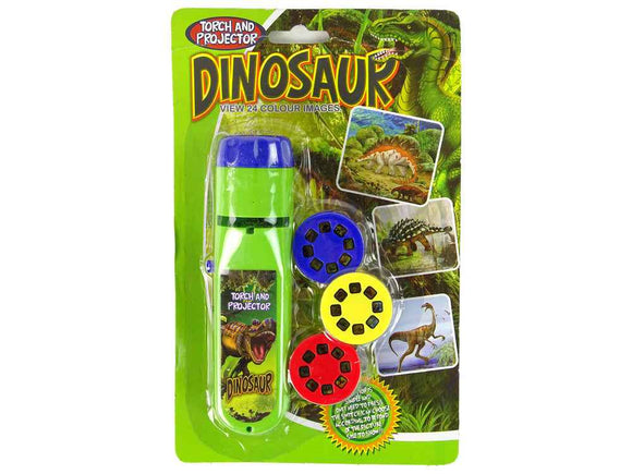 Projecteur Lampe de poche Dinosaures 24 diapositives
