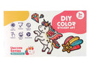 Autocollants licorne pour meubles et fenêtres, 8 couleurs pailletées