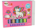 Autocollants licorne pour meubles et fenêtres, 8 couleurs pailletées
