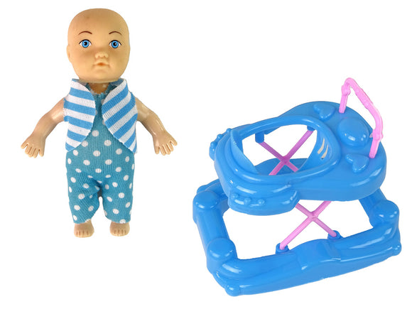 Pregnant Baby Doll Long Hair Accessories