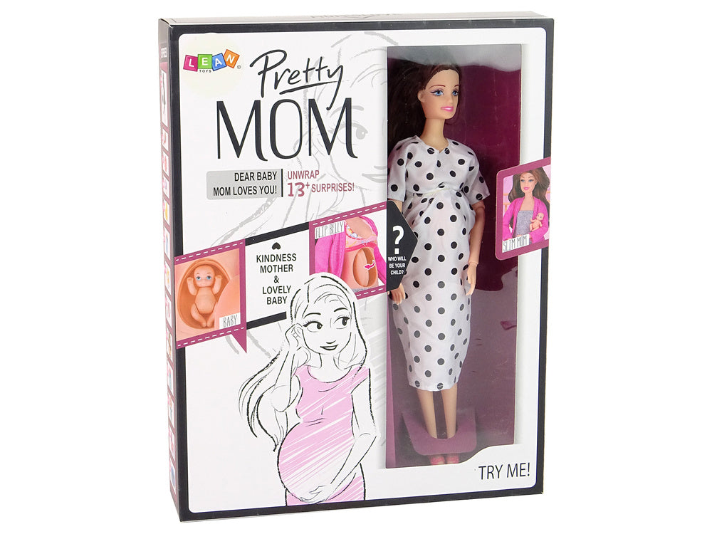 Accessoires pour cheveux longs pour poupée enceinte
