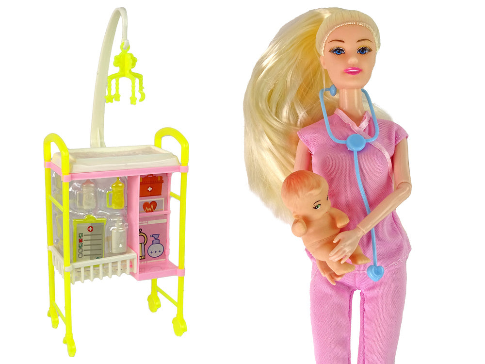 Children's Doll Doctor Long Hair Accessories