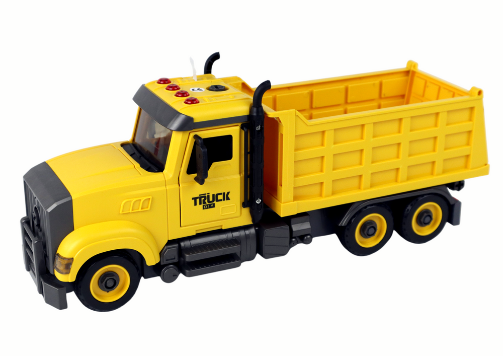 Bruits de camion pour dévisser et virer au jaune