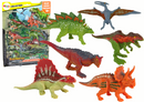 Set of Dinosaur Figurines 6 pieces Colorful-1