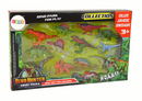 Set of Dinosaur Figurines 12 pieces Colorful-4
