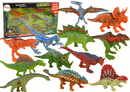 Set of Dinosaur Figurines 12 pieces Colorful-1