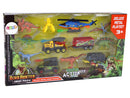 Helicopter Dinosaurs Vehicle Set 6 Colorful Pcs-8