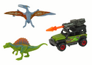 Dinosaurs Figures Car With Rocket Set-2